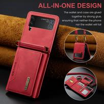 for samsung flip 4 Anti-Dust Card Holder Case for Samsung Galaxy Z Flip 4 Flip4 5G Mobile Phone Accessories Wallet Coque for Samsung Z Flip 4