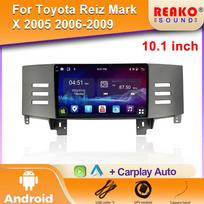 Android Carplay For Toyota Reiz Mark X 2005 2006-2009 Multimedia Car Player TV Navigation Screen GPS Stereo Radio DVD 2Din 4 core 1GB+32GB carplay