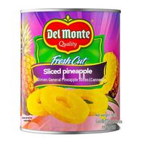 Del Monte 0-Fat Pineapple Slices, 825g