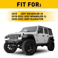 Sun Visor Driver Passenger Black For Jeep 2018 Jk Jl Gladiator Wrangler