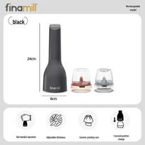 FINAMILL Automatinis elektrinis prieskonių malūnėlis