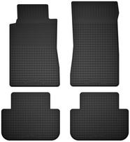 Rubber car mats, set of 4, universal for: Mercedes C 190 W201 sedan (1982-1993)