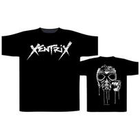 Xentrix grupės marškinėliai 2 pusės juodi T-shirt Visų dydžių UNISEX TU135 Unisex T-Shirt M gray