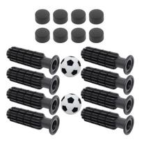 Soccer Handle Set, Table Soccer Handle, Foosball Replacement Handle Soccer Handle Grip Handle Grip for Foosball Lover juoda