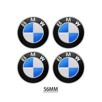 56/65mm Automobilio emblemos Ratlankio centro dangtelio lipdukai BMW E36 E46 E60 E90 E91 E92 E93 Padangos centro dangtelio ženklelio lipduko priedai