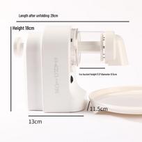 Wireless Electric Ice Shaver for Home & Milk Tea Shops - Automatic Snow Ice Crusher for Cold Drinks.