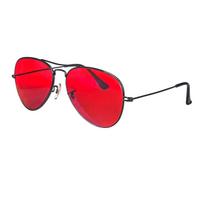 SHINU Blue Light Glasses Red Lenses Glasses Men Better Sleep Orange Lens Glasses for Gaming Night Vision Yellow Lens 3 Size BIG SIZE 60MM