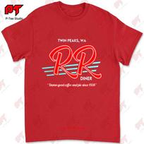 Twin Peaks Double R Diner T-shirt H3RP L red