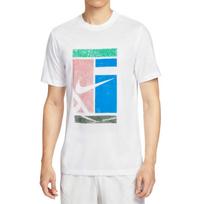 Nike Dri-Fit Court Vienspalviai megzti trumpomis rankovėmis marškinėliai Vyrams Viršutiniai drabužiai HV1789-100 L
