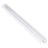 Cuttable, frameless, waterproof, and moisture-proof PVC shower room door bottom sealing strip for bathroom use.