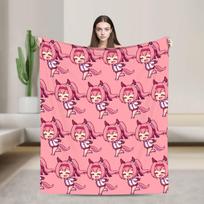 Umamusume Haru Urara Flannel Blankets Winter  Warm Soft Throw Blanket for Child Bedroom Novelty Bedspread Sofa Bed Cover 100x150cm