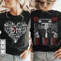 Depeche Mode Memento Mori World Tour T-Shirt Depeche Mode Tour 2023 Shirt Unise Unisex T-Shirt XXXL