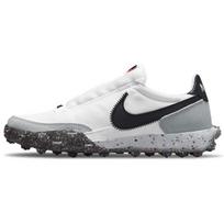 Nike  Waffle Racer Crater White Black Women Sneakers Summit-White Photon-Dust Dark-Grey CT1983-104 38.5