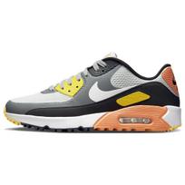 Nike Air Max 90 Golf Dūminės Pilkos Juodos Oranžinės Unisex Sportbačiai Pilkai-Rūko Balti CU9978-012 35.5