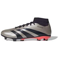 adidas Predator League Mid FG Platinum Metallic Aurora Black Turbo 40