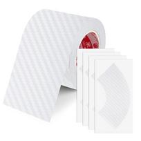 Waterproof Vinyl Tape Roll Adhesive Wrap Tape Automotive Pinstriping Tape  Automotive Decoration White -3m*50mm