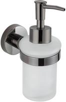 Mexen Remo muilo dozatorius, juodas chromas - 70507388-73, 180 ml