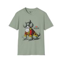Poodle Mum T-Shirt: Vintage Engraving Dog Lover Gift 4XL