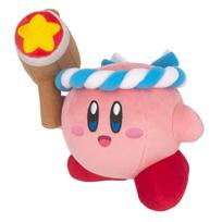 Sanei Boeki Kirby ALL STAR COLLECTION Hammer Kirby Plush Toy KP62 (S) W17×D11.5×H15cm