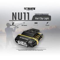 NITECORE NU11 Rechargeable Sensor Hat Clip Light