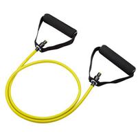 Custom Resistance Bands with Handles Yoga Pull Rope Tpe Fitness Stretcher 10LB geltona