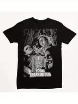 Men's Frankenstein & Young Frankenstein Movie T-Shirt - Iconic Horror Film Desig L