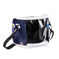 Transparent View Guinea Pig Carry Bag Large Space Adjustable Straps Pet Outdoor Bag Detachable Breathable Portable Pet Bag tamsiai mėlyna spalva