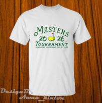 Men's and Women's T-shirts Clothing Masters Funny Augusta Logo Unisex White Color Tshirt Made In Usa XXL
