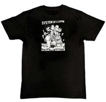 Men's and Women's T-shirts System of a Down Heavy Metal Band Graphic Print Mens T-Shirt S M L XL 2 3 4 XL XXXL