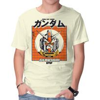 Unisex Crew Neck T-Shirt Gundam Graphic Short Sleeve Casual Tee XS