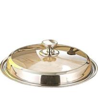 Universal Frying Pan Cover Stainless Steel Wok Pan Lid New Pot Lid  Kitchen Accessories 36cm-A