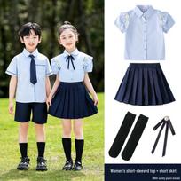 Children's British Academy Style Summer School Uniform Set for Graduations and Primary Class Photos 100 cm