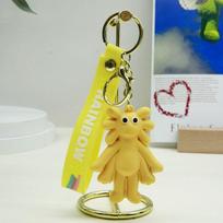 Stylish Roblox Rainbow Friends Pvc Keychain Kids Gift Xmas Ornament Yellow Monster