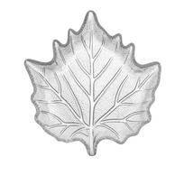 Leaves Shape Fruit Plate European Style Desktop Storage Tray Dried Fruit Trays  Restaurant Use 5.71x5.71 in skaidri