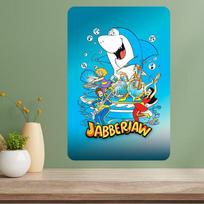 Jabberjaw Klasikinė TV laida Metalinis plakatas 20x30cm（7.8x11.8inch） blue
