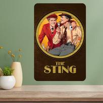 Sting Klasikinio Filmo Metalo Plakatas 20x30cm（7.8x11.8inch）