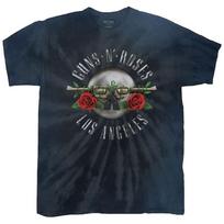 Men's Guns N Roses Los Angeles (Dip-Dye) Tie Dye T-shirt Medium Dip-Dye 2XL