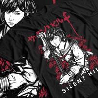 Pyramid Head Silent Hill TShirt, Horror Game Fan Gift Graphic Tee, Hinako Shirt 3XL