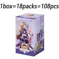 SHINING SOUL Genshin Impact Collection Cards Role Playing Game Seven Saints Summoning Series Battle Cards Fans Gifts