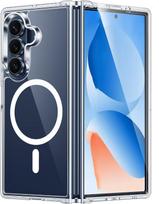 case for Samsung Z FOLD 7 6 Matte skin magnetic protective cover Anti-Fingerprint Shock Proof Anti-Scratch Non-Slip plain Galaxy Z Fold7 skaidri