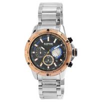 Montre - RAPTOR - Omran - Chronographe - Boîtier 46 mm rosé doré - Bracelet acier 22 mm