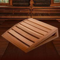 Sauna Pillow Headrest Breathable Ergonomic Natural Wooden Home Sauna Neck Rest Pillow For Home Room Commercial Resting Relaxing China Mainland