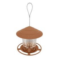 Garden Gazebo Hanging Wild Bird Feeder Outdoor Container With Hang Rope Pet Bird Feeding House Type Bird Feeder New Dropshipping ruda