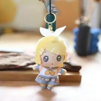 Anime Hatsune Miku pliušinis žaislas KAITO MEIKO Luka Kagamine Rin Len figūrėlė minkšta lėlė Kawaii Q versija raktų pakabukas krepšio pakabukas dovana