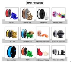 3D Printer Filament PLA 1.75mm Wood Marble Special Effect 3D Printing Materials 1kg/500g/250g Plastic Wooden Rainbow Filament 3D Printing Filaments&PLA