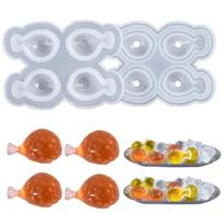 Easy To Remove Ice Cubes Tray Portable Fish Shape Freezer Safe Ice Molds For Summer Drink And Innovative Ice Shape 1