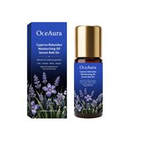 OCEAURA Rollerball Serum Oil: Plant-Based Hair Removal with Floral Scent - Skin Care Enriched with Natural Extracts.
