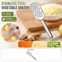 Stainless Multi-Function Grater for Vegetables Carrots one size sidabras