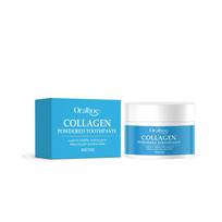 ORALHOE Collagen Tooth Powder: Cleans, Whitens, and Freshens Breath.