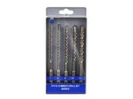 Grąžtų rinkinys betonui Sds Plus 5-12mm